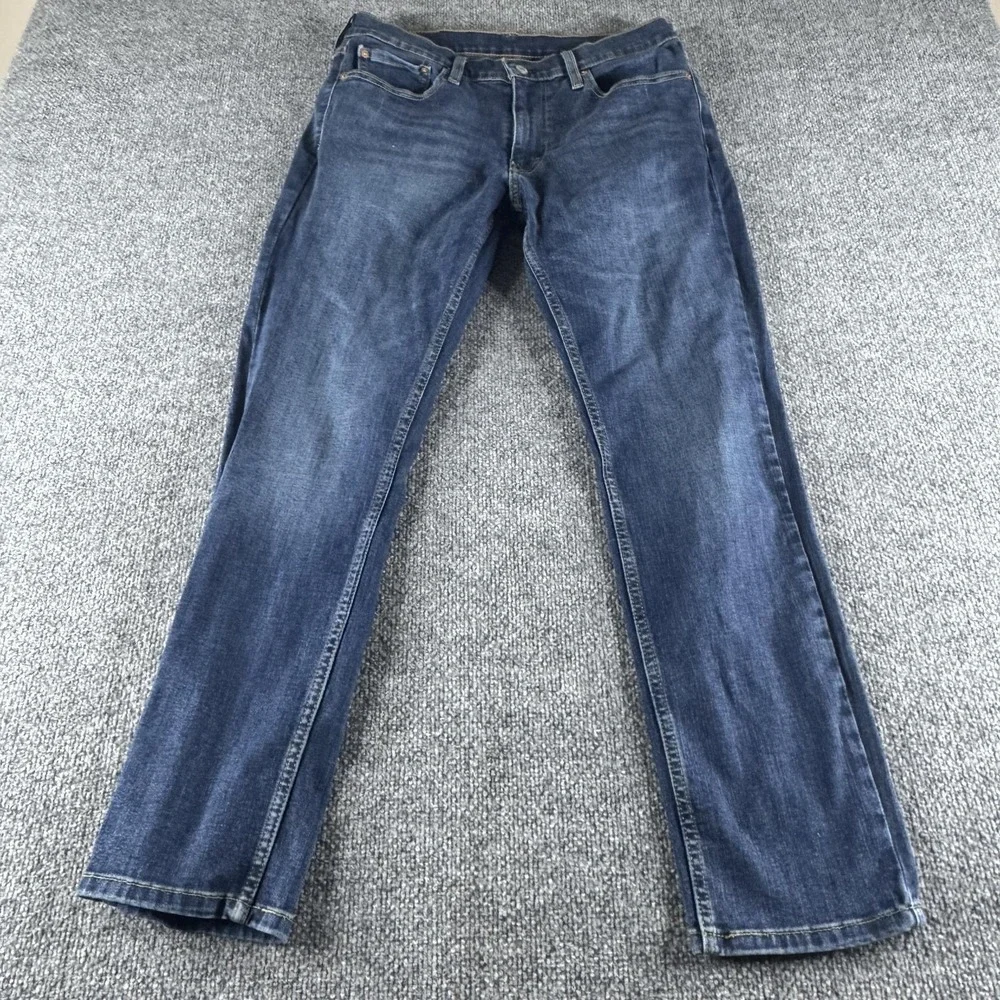 Levi's 511 Jeans Mens 33x30 Blue Slim Tapered Stretch Denim 04511-4414